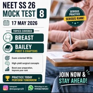 Mock test Breast and gen surgery